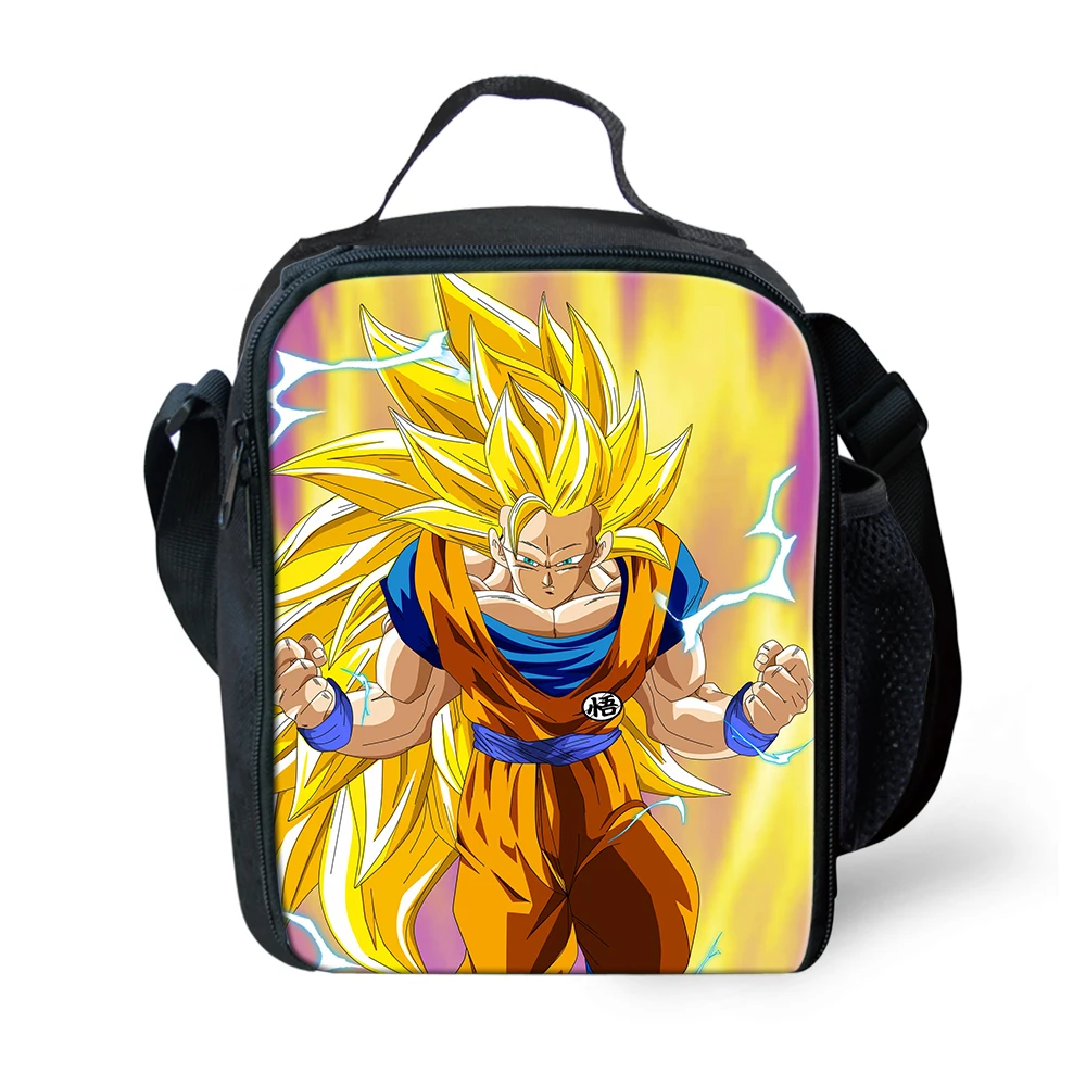 Dragon Ball/Сон Гоку сумка для обеда сумка-мессенджер для мальчика-студента Термосумка для еды сумка для пикника детская Супер Saiyan изоляционная сумка