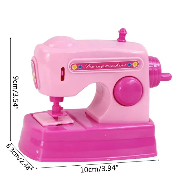 Children Kid Boy Girl Mini Kitchen Electrical Appliance Sewing Machine Toy Set Early Education Dummy Household Pretended Play 5