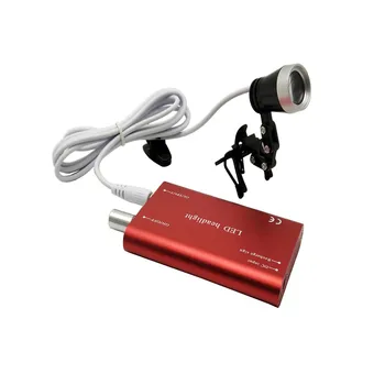 

Medical Headlight Clip 3W LED Medical Head Light Dental Surgical Medical Headlamp with Rechargeable Battery