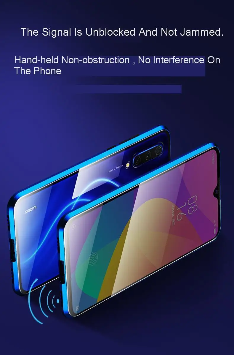 Чехол с двойным стеклом для Xiaomi mi 9 T/mi 9T Red mi K20 Pro Чехол из закаленного стекла защитный чехол с полным покрытием для mi 9 mi 9 8 Se A3 Lite