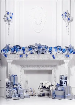 

SHENGYONGBAO Vinyl Custom Photography Backdrops Prop Christmas day and Wood Planks theme Photo Studio Background L191106-4677