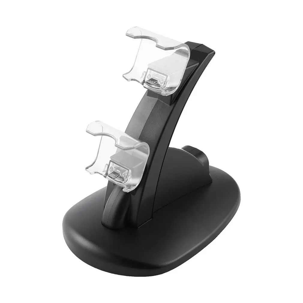 Двойной usb-геймпад контроллер Зарядное устройство Док-станция игровой контроллер блок питания Подставка под смартфон база для sony PS4 серии