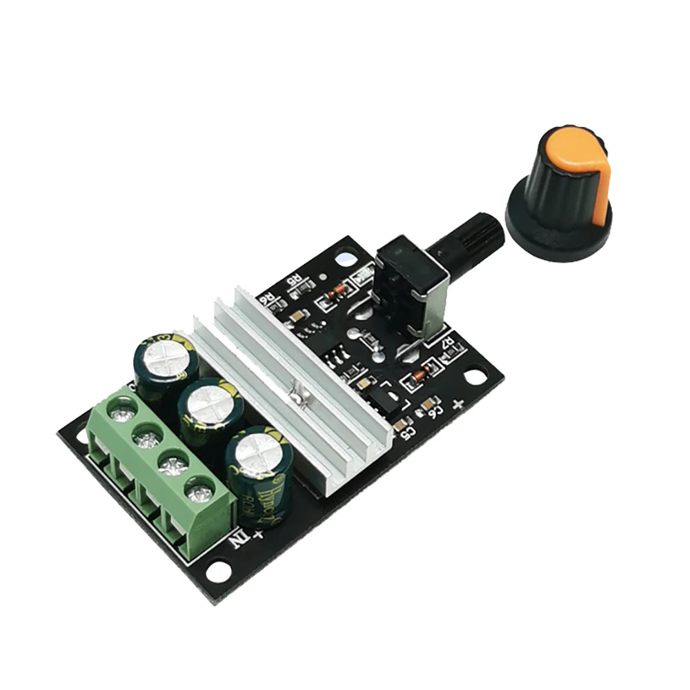 PWM контроллер скорости двигателя постоянного тока DC 6-28V 3A PLC control регулятор