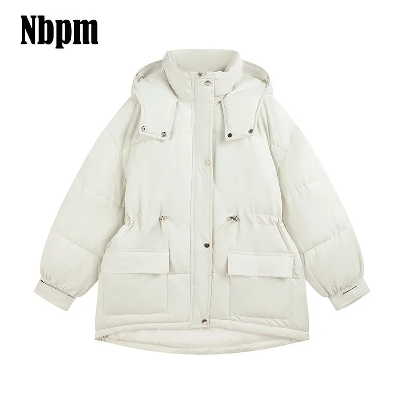 Parka Jacket For Women Warm Thick Hooded Down 2021 Winter New Female Casual Loose Outwear Cotton-padded Coat | Женская одежда