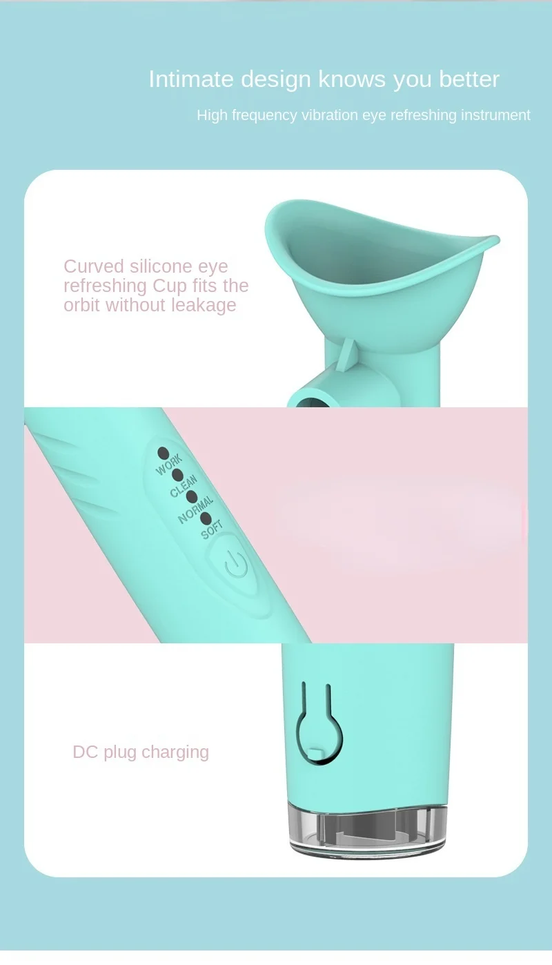 Electric Eyewash Massager Vibration Instrument Anti Wrinkle Eye Massage Stick Dark Circle Removal Aging Eyes Care Portable USB Electric Eyewash Massager Vibration Instrument Anti Wrinkle Eye Massage Stick Dark Circle Removal Aging Eyes Care Portable USB