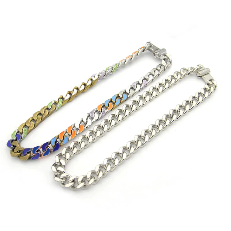 Luxury Jewelry For Men Necklace High Quality Stainless Steel Wedding Gift Accessorie 2020 New Popular Punk Classic Necklace