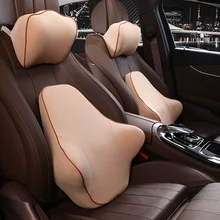 1 шт. подушки для поясничных сидений автомобиля, мягкие хлопковые подушки для задних сидений и офисных стульев, поясничная поддержка, автомобильные аксессуары