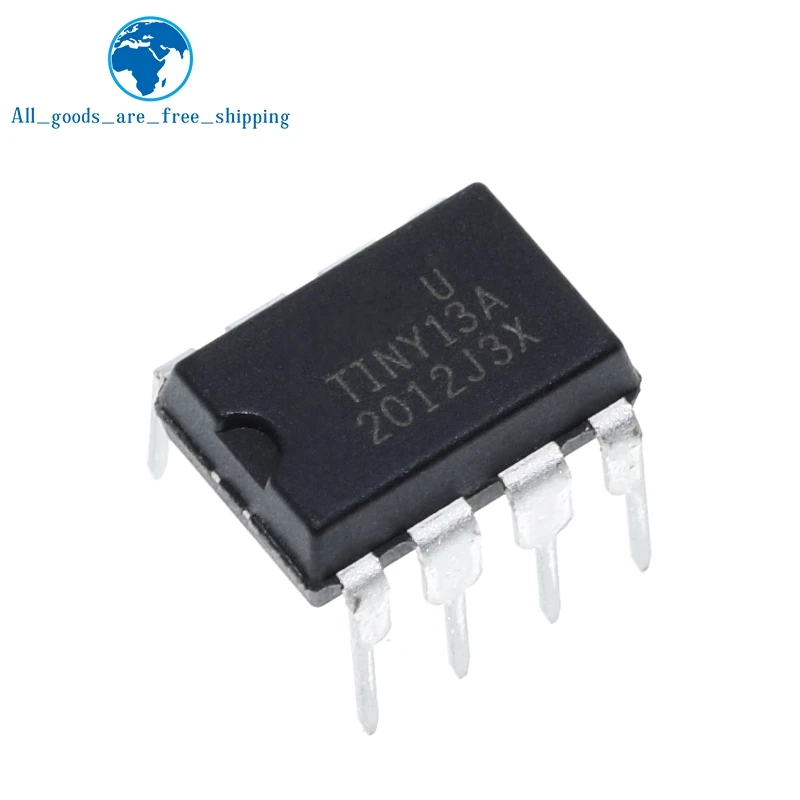 TZT ATTINY13A PU ATMEL ATTINY13 13A 8DIP IC|Интегральные схемы| |
