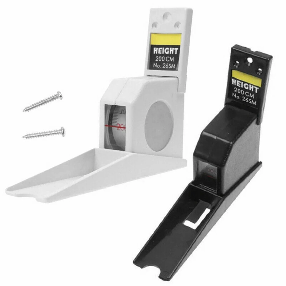 

New 2M Length Adult Height Stature Meter Retractable Measure Tool Measuring Tape Ruler