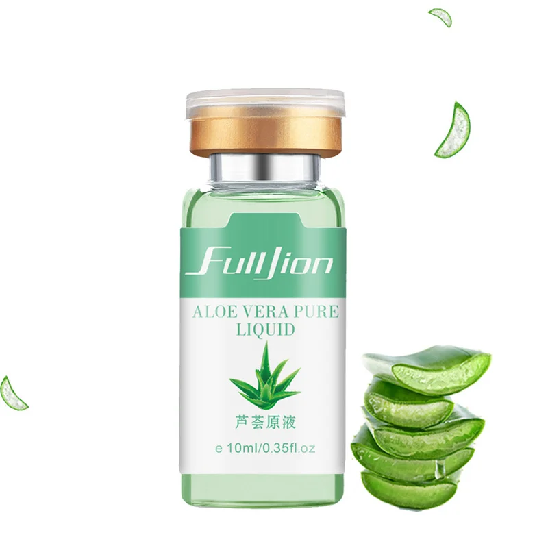 Aloe Vera Pure Liquid Essence Aloe Whitening Anti Wrinkle Serum Hyaluronic Acid Moisturizer Serum Face Care Acne Treatment TSLM1