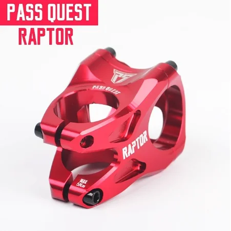 Pass Quest рапторный Стержень 31,8 мм для горной дороги, велосипедный стержень для велосипеда AM DH FR DJ ENDURO - Цвет: red