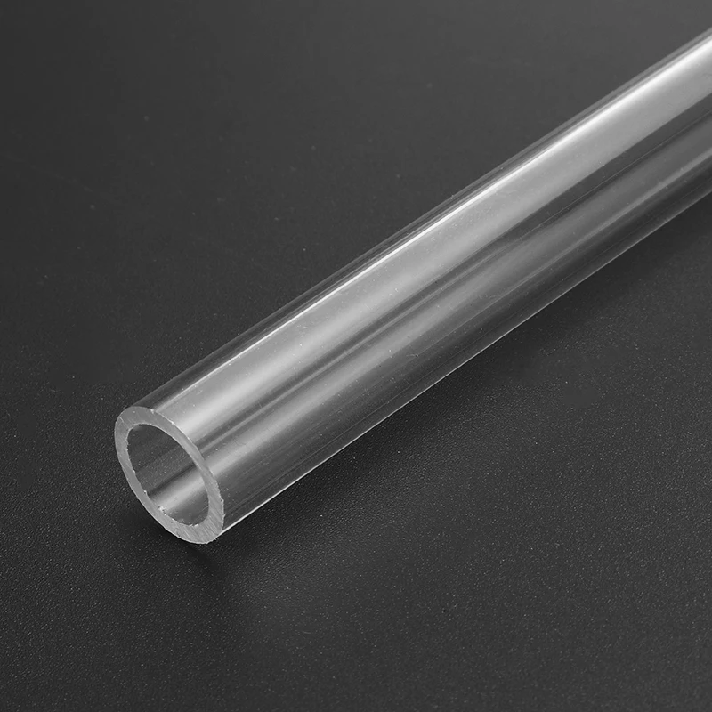 New Arrival 1pc 10x14mm 500mm Transparent PETG Rigid Tube Hard Horse Tubing For PC Water Cooling System