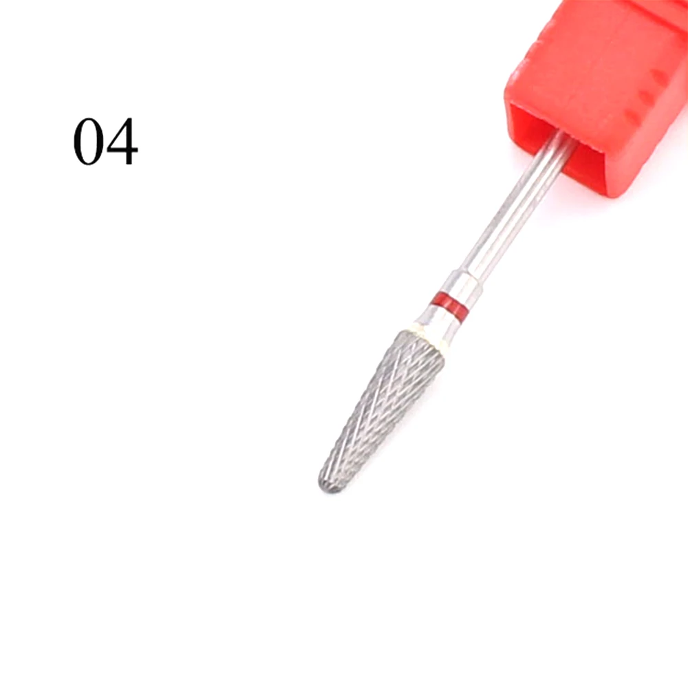 Tungsten Carbide Nail Drill Bit Milling Cutter Manicure Pedicure Accessories