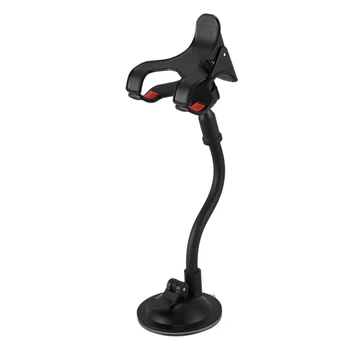 

360 degree Auto Cardan Dashboard Windshield Suction Holder Base for GPS Phone Black