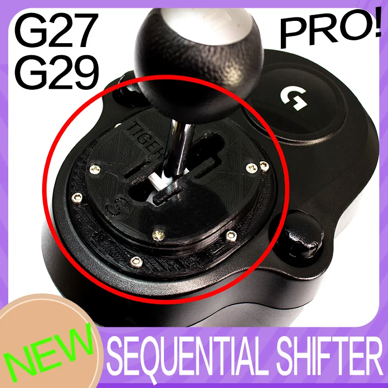 

PROFor LOGITEC G27 logitech G29 G923 SEQUENTIAL SHIFTER MOD SIMRACING sim racing