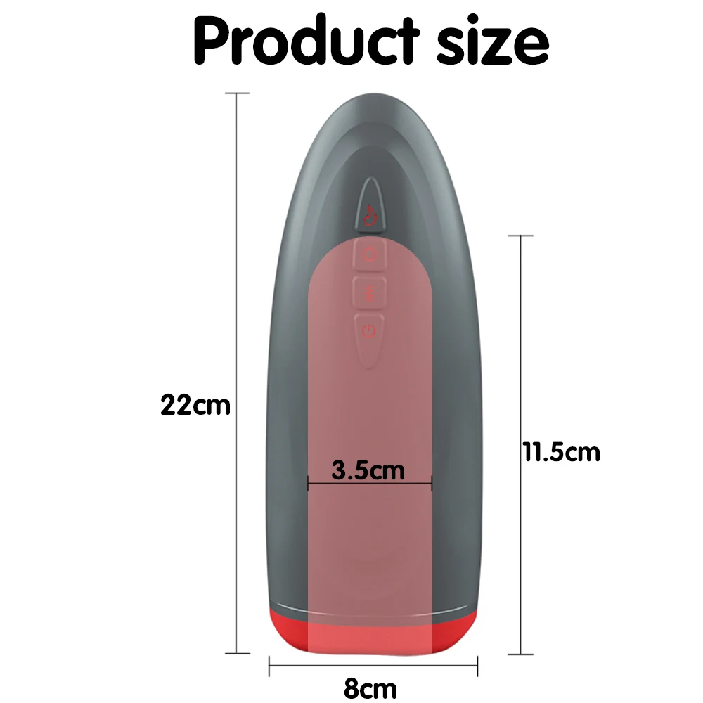 Electric Penis Sucking Vibrator For Men Mastubation Cup Sex Machine Penis G spot Stimulate Massager Adult Sex Toys Intimate Good (20)