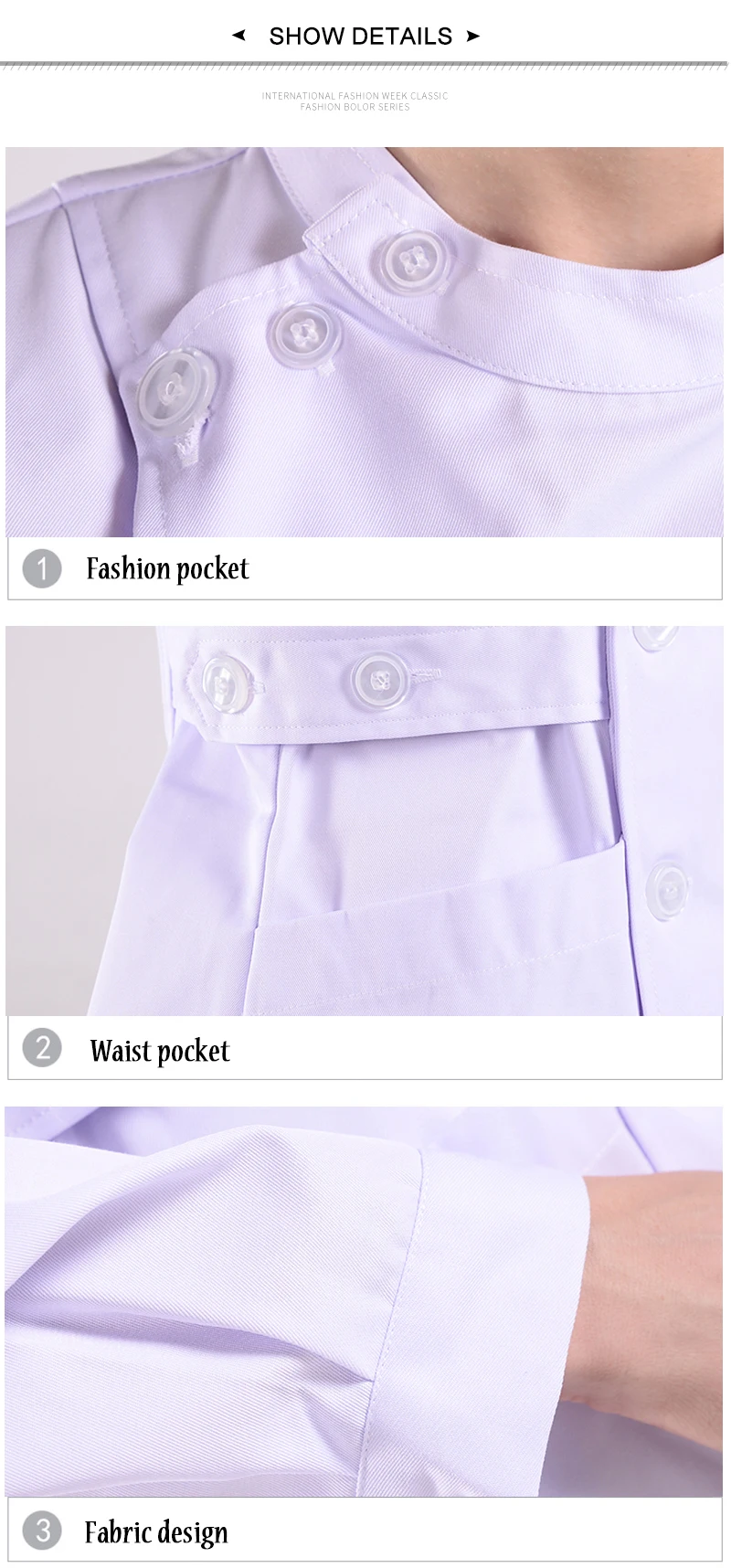 Женская Больничная медицинская рабочая одежда костюм воротник одежда для кормления Униформа доктора короткий рукав стоматологический