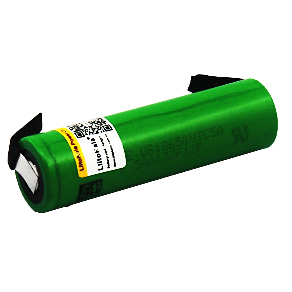 Liitokala 18650 2600 мАч VTC5A N ОРИГИНАЛ 3 6 В US18650 аккумулятор с высоким потоком энергии 40