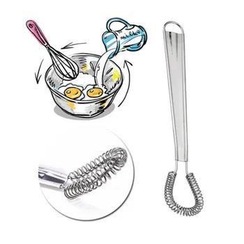 

Kitchen Accessories Whisk Hand Egg Beater Stainless Steel Miracle Cream Mixing Tool Kitchen Tools Gadget