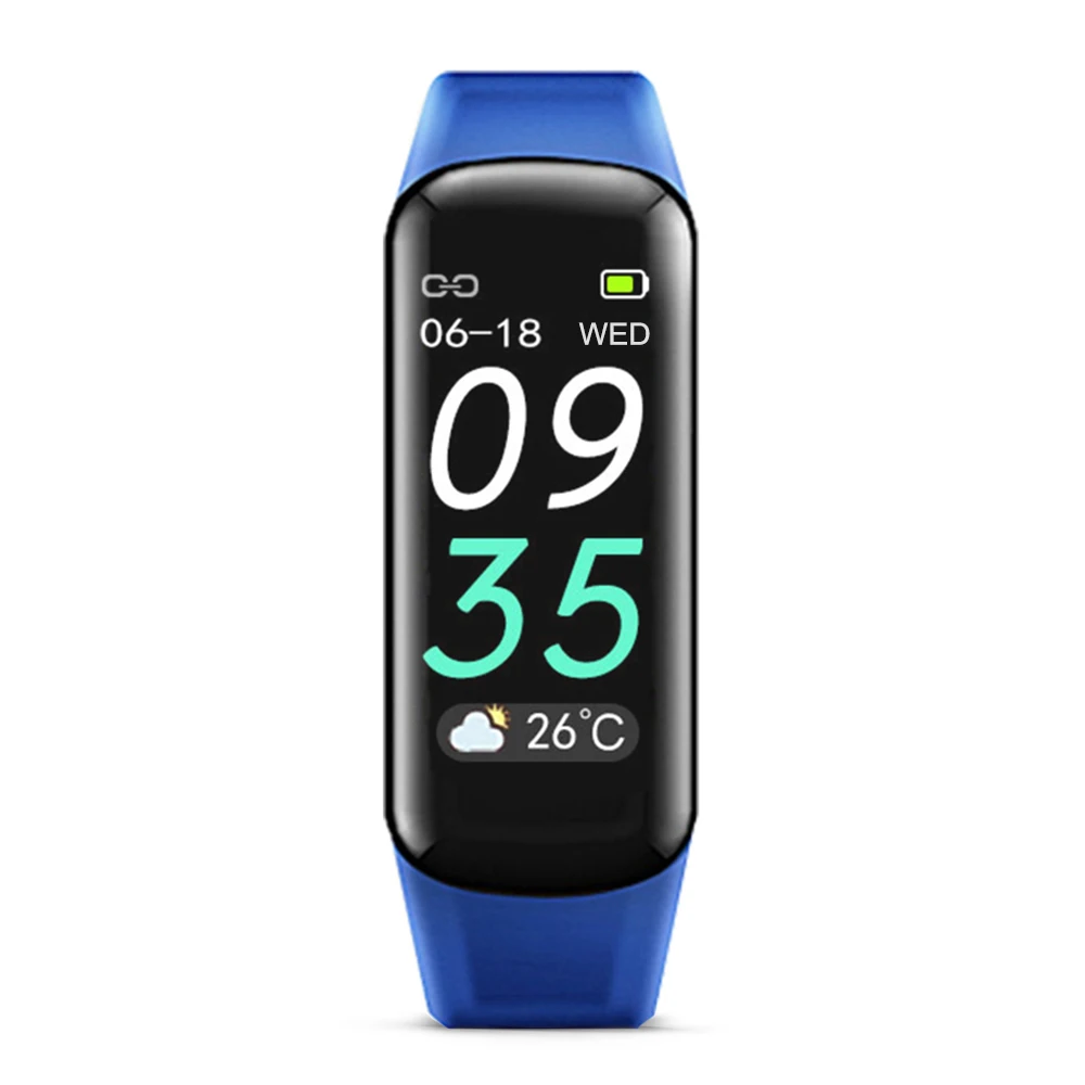 IP67 смарт-Браслет фитнес-трекер SmartBand сердечный ритм кровяное давление кровяное кислородное подсчет калорий мониторинг сна