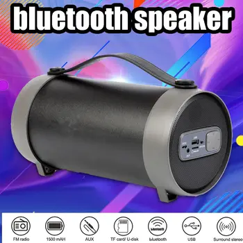 

Portable bluetooth Speaker Wireless Loudspeakers Party HIFI Stereo Music Surround Outdoor Heavy Bass Speaker
