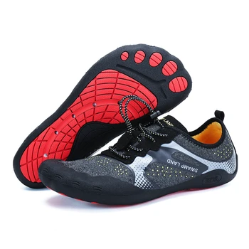 

Summer Water Shoes Men Beach Slippers Barefoot Shoes Woman Aqua Sandals Upstream Swimming Shoes Diving Socks Tenis Masculino