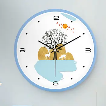 

Creative Fashion Quartz Simple Mute Wall Clock Living Room Bedroom Clocks Modern Family Wall Watch