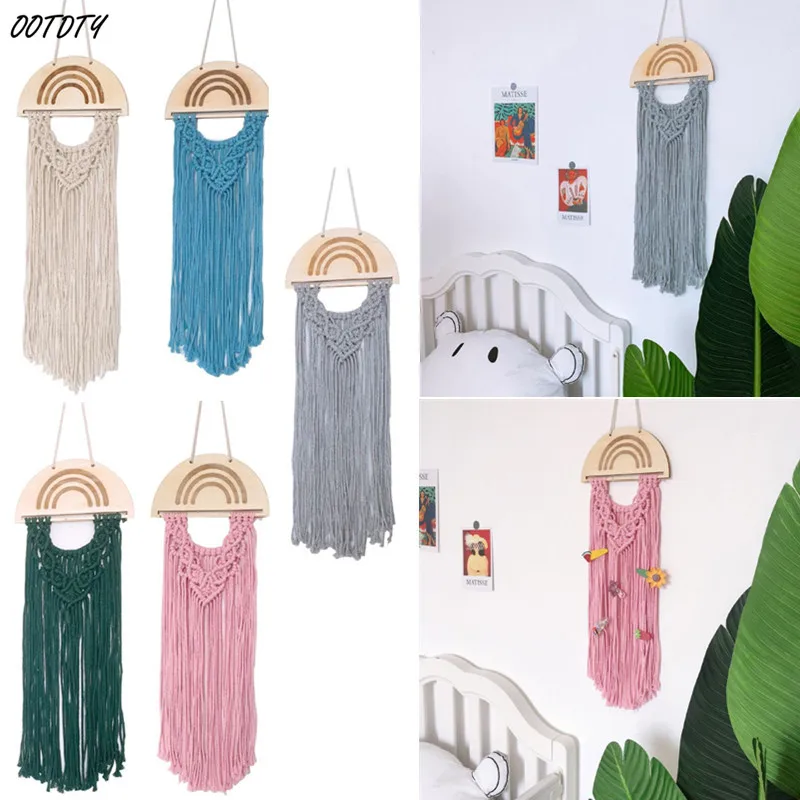 Children Hair Clips Storage Holder Hanger Hanging Wall Headwear