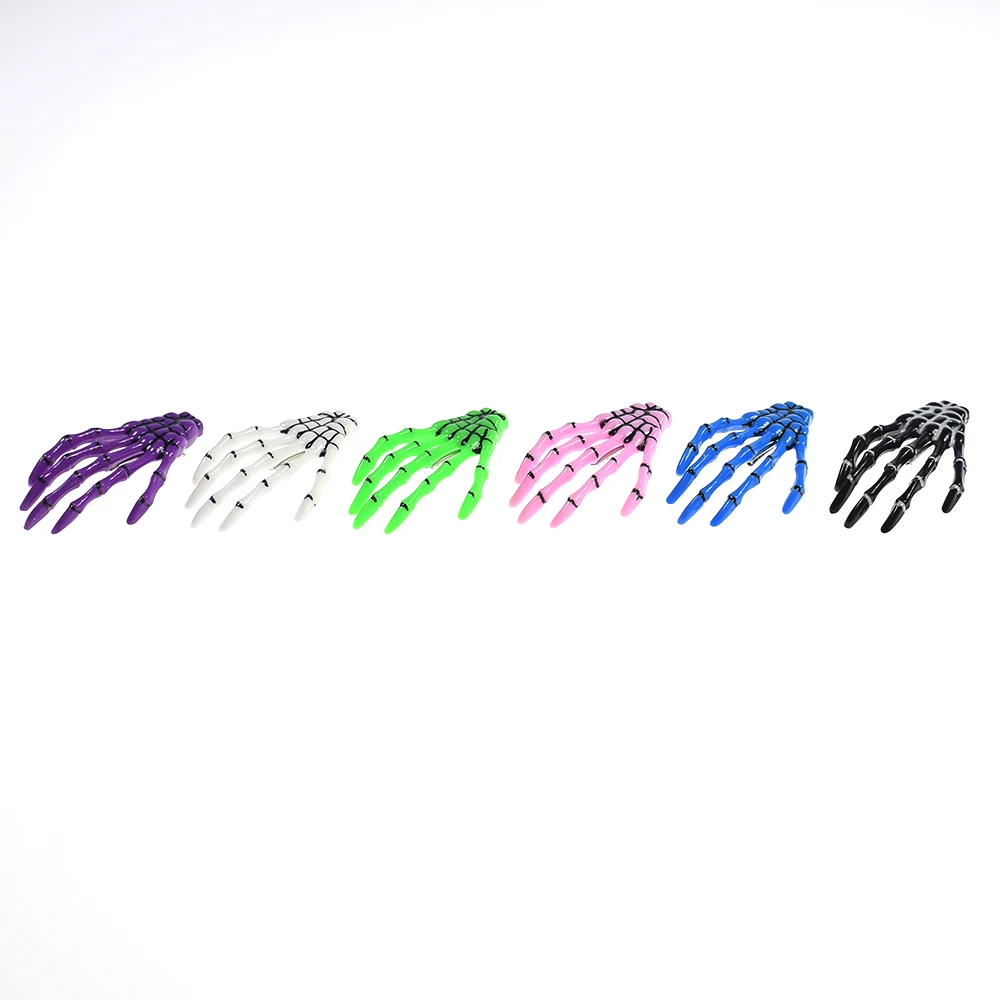 ladies headband Skeleton Claw Skull Hand Hair Clip Hairpin Zombie Punk Horror Bobby Pin Barrette Hair Clips Hair Pins Hair Accessories bride headband