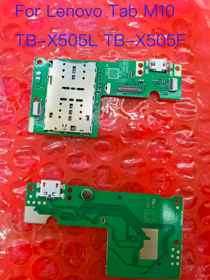 Scheda Porta Di Ricarica USB Per Lenovo Tab M10 Plus 3a Generazione, Ricambio Nero