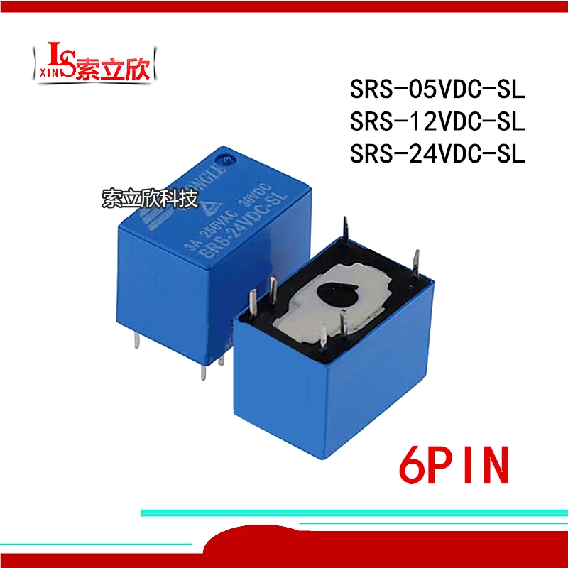 20 шт./лот 100% оригинальный новый relayl SRS-05VDC-SL SRS-12VDC-SL SRS-24VDC-SL SRS 24VDC SL SRS-5VDC-S 6 контактов