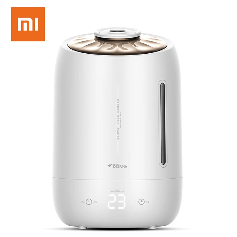 

Xiaomi Deerma 5L Household Air Humidifier Air Purifying Mist Maker Timing With Intelligent Touch Screen Adjustable Fog Quantity