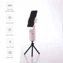 Aliexpress - Smart Face Tracking Object Selfie Stick Auto Face Gimbal Stabilizer 360 Rotation Live Tripod Phone Holder For Vlog Video Record