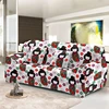 Cartoon Japanese Doll Elastic Sofa Cover For Living Room Decor 1/2/3/4 Seat Full Wrapped Slipcovers Dust-proof Couch Covers 5