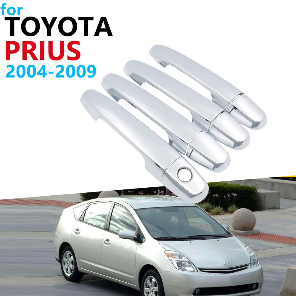 Автомобильные аксессуары для дверной ручки Toyota Prius XW20 Touring 2004 ~ 2009 хромированная