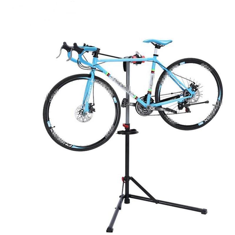 

Bicycle frame Bicycle display rack Mountain bike folding parking rack Carbon steel repair rack