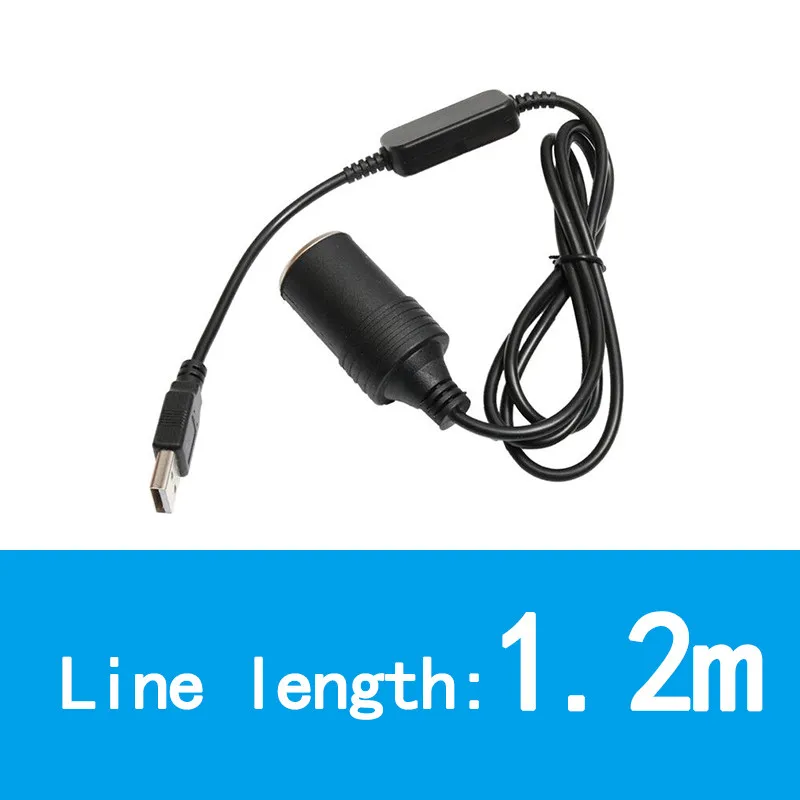 USB до 12 в автомобильный прикуриватель гнездо конвертер кабель совместимый вождения рекордер gps