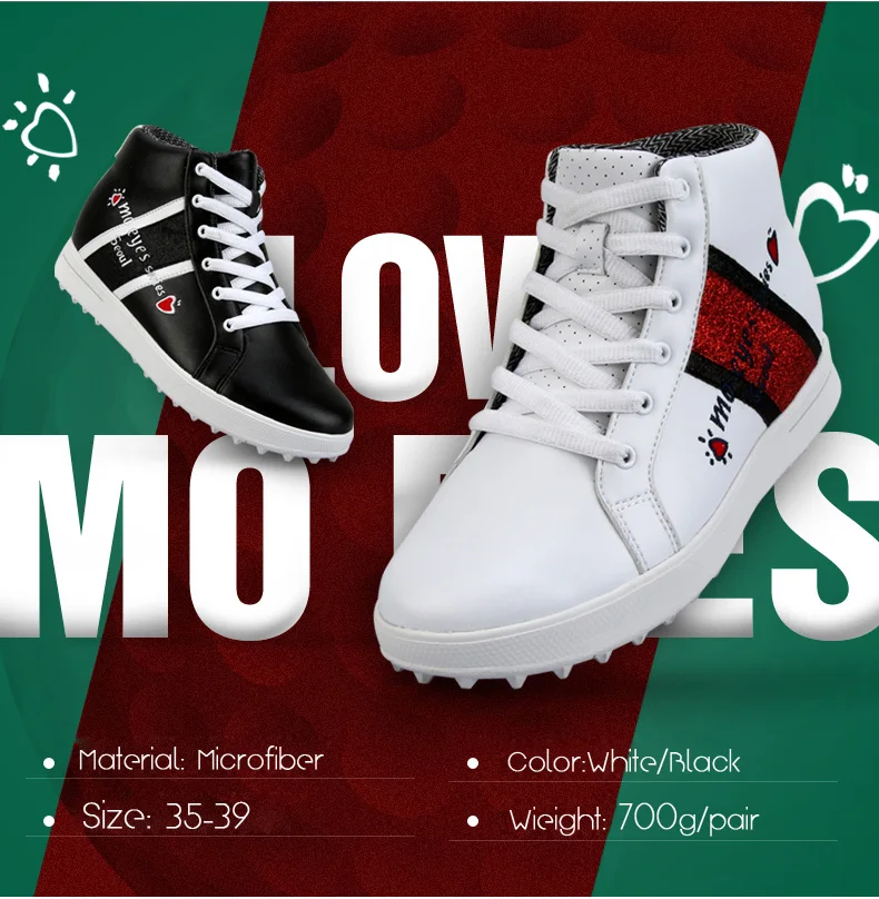 PGM обувь для гольфа женское из микрофибры беговые кроссовки ayakkabi bayan chaussures sport homme мягкая спортивная обувь для гольфа женские водонепроницаемые кроссовки для гольфа