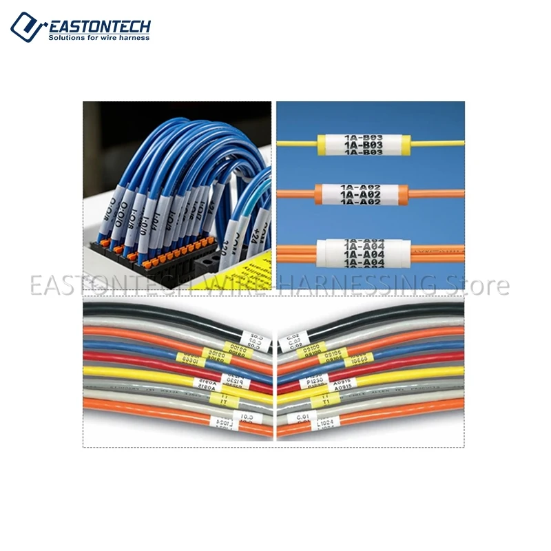 EASTONTECH máquina etiquetadora de cables Usb, Cable de alimentación de de EW 17B, bobinadora de cinta|Arnés de cables| - AliExpress