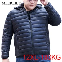 Autumn Winter Large Size 180kg 12XL 13XL Men Jackets 11XL Bust 175cm Plus Size Coat 1