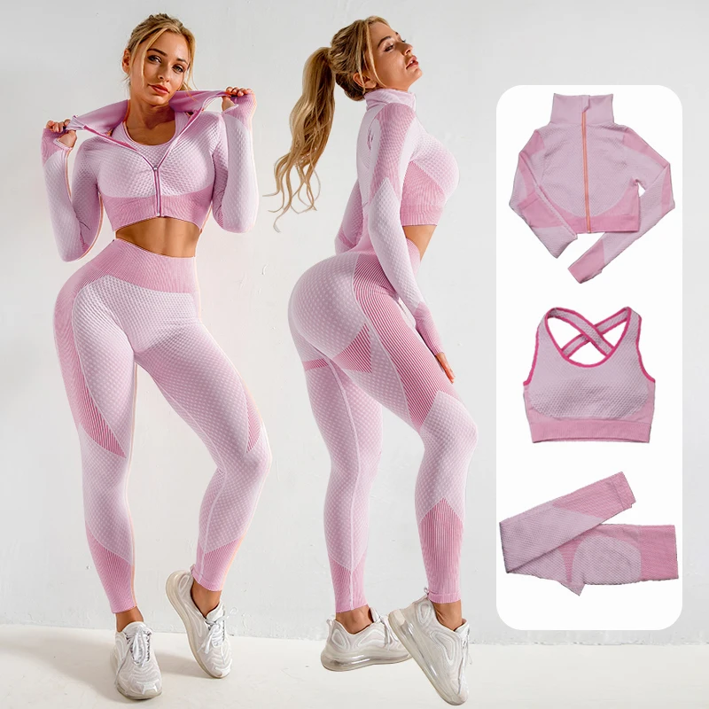 Women yoga set gym clothing Female Sport fitness suit Running Clothes yoga  top+ Leggings women Seamless gym yoga bra suits S-XL  Zhejiang,China,YiwuSell Official Website