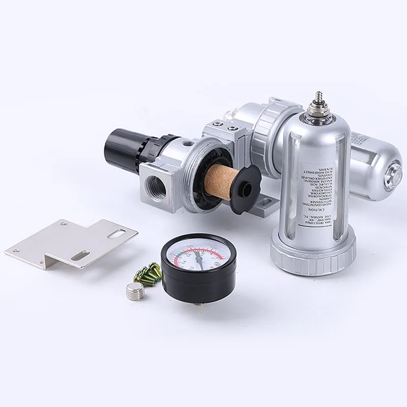 Sfc400 процессор источника воздуха двухкомпонентные пневматические компоненты сепаратор масла и воды, пневматический Регулятор воздушного фильтра давления