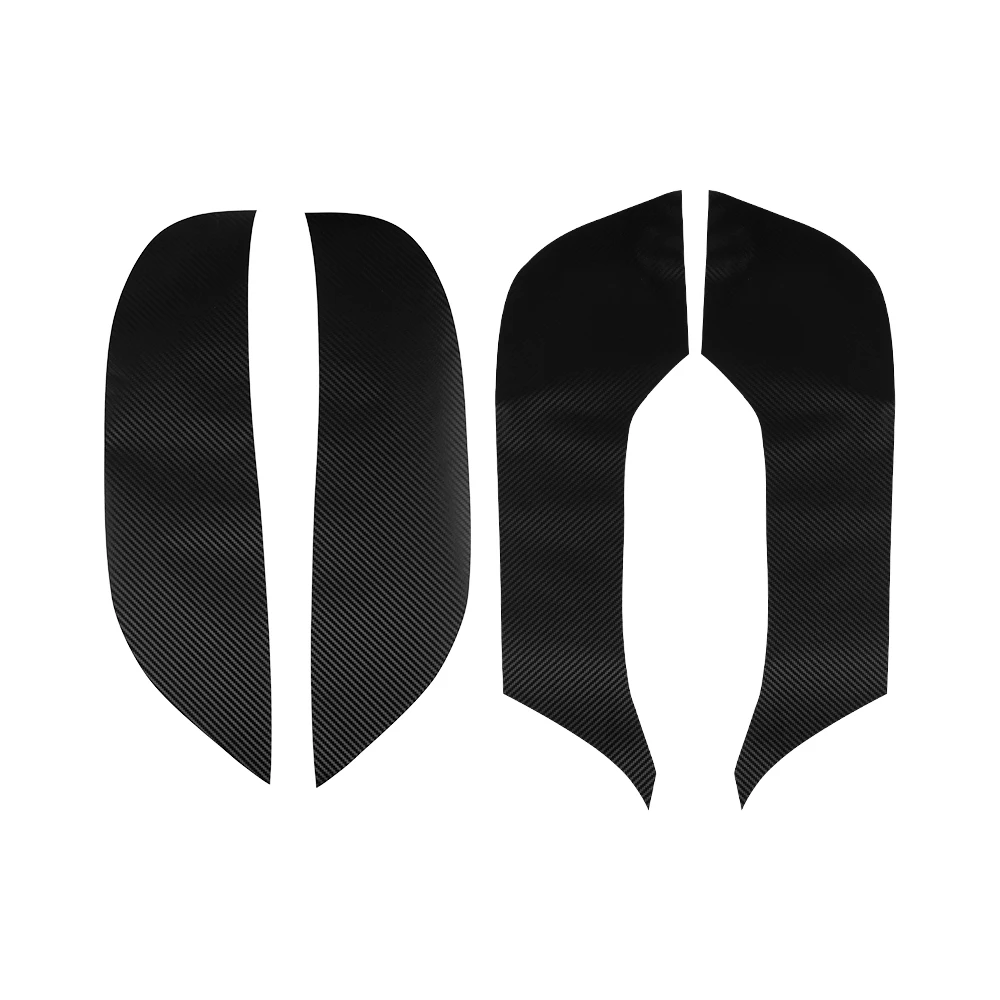 

5D Carbon Fiber Door Anti Kick Protector Pad Cover Sticker For Tesla Model 3 2017-2019