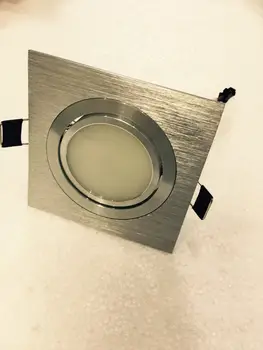 

10pcs/lot 5w Limited Square Bright Recessed Led Downlight Cob Spot Light Decoration Ceiling Lamp Ac 110v 220v