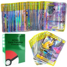 Cartes à jouer Pokemon Version française, brillantes, jeu de combat, Collection, jouets pour enfants, meilleure vente, nouvelle Collection 2022