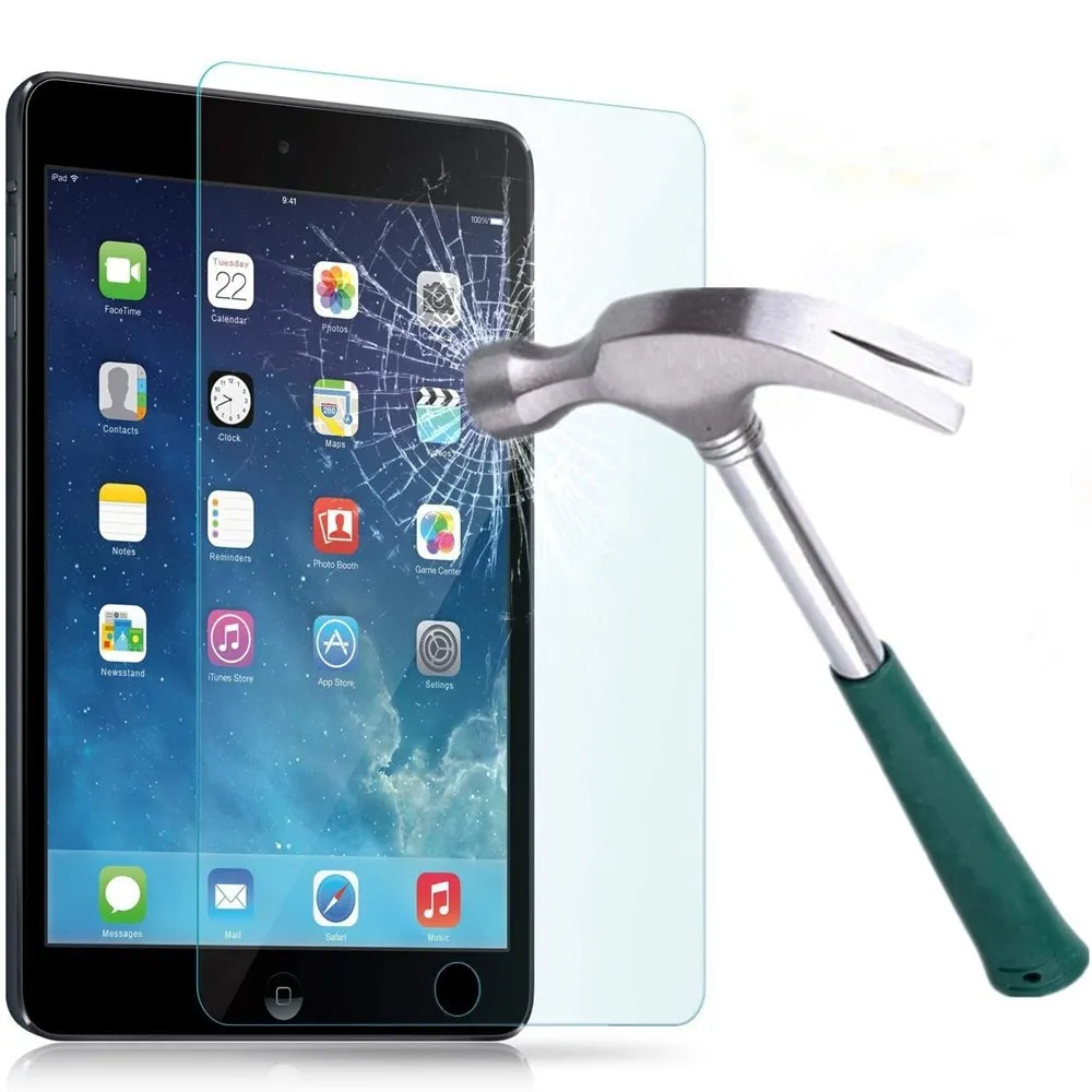 9H закаленное стекло для iPad 7 9 дюйма Mini 1 2 3 4 защита экрана 5 2019 от отпечатков
