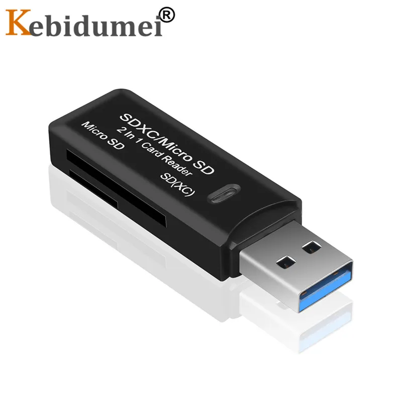 Kebidumei USB 3,0 Micro SD кардридер адаптер смарт Micro Sd кардридер высокое качество кардридер для компьютера ноутбука