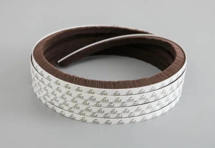 Fita Vedação Porta Janela - 5m, 5x6mm, Cinza, Antirruído, Impermeável