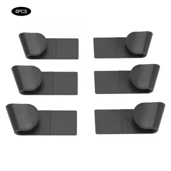 

6Pcs Kitchen Storage Rack Free Hole Wall Hanging Pot Rack Spoon Rack Portable Cooking Storage Kitchen Storage Tool