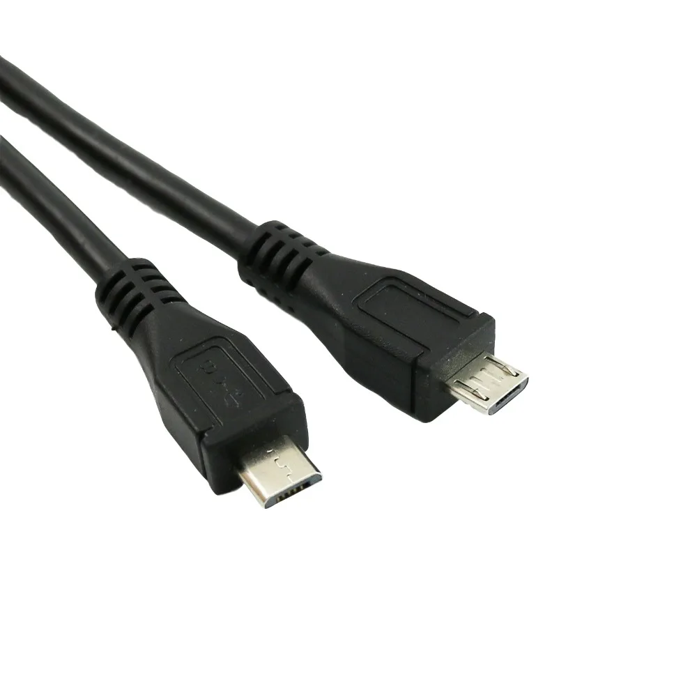 20x Micro USB 5 Pin B штекер для Micro 5 Pin USB штекер Адаптер для передачи данных конвертер штекер для мужчин и мужчин УДЛИНИТЕЛЬ шнур 25 см